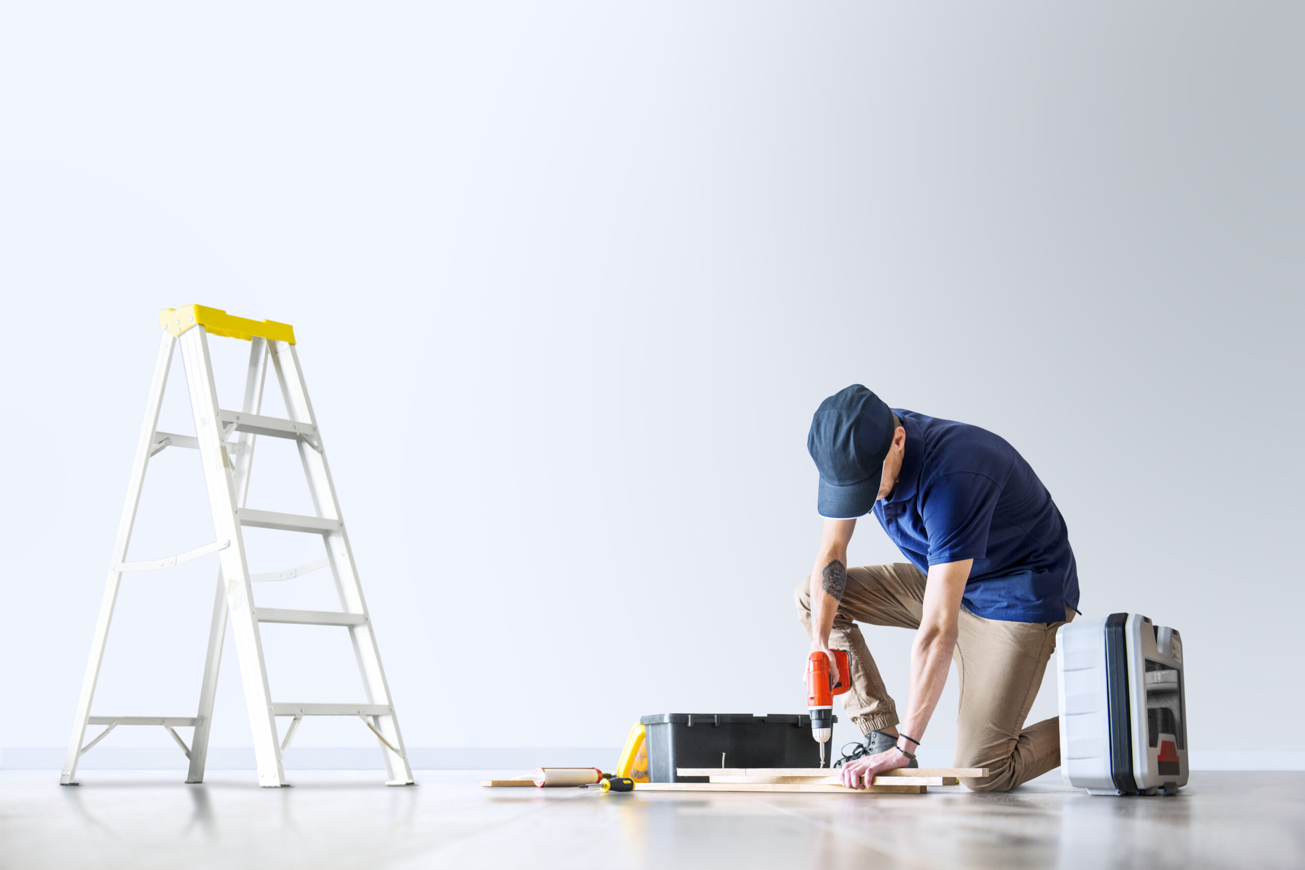 service-1 man renovating his house with design space